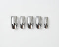 Single (1) silver nail